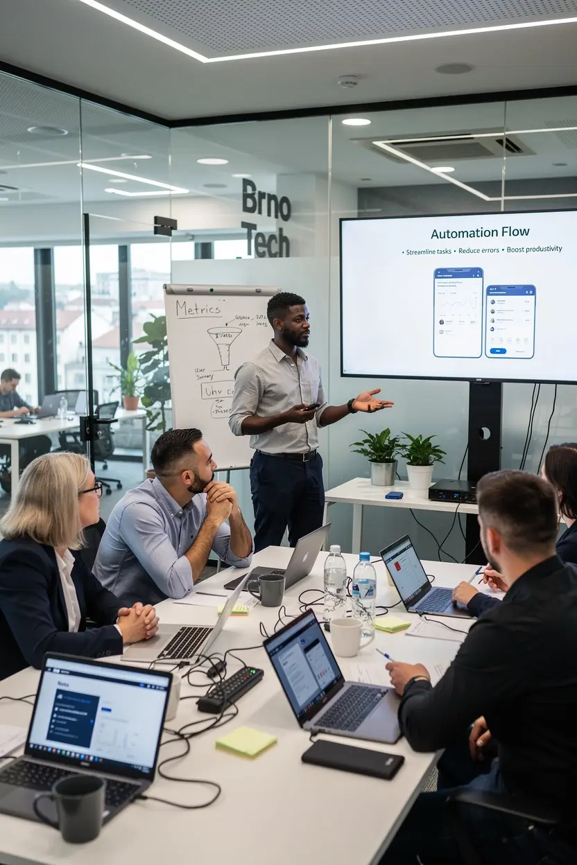 Zlepšení produktivity pomocí automatizace úloh.