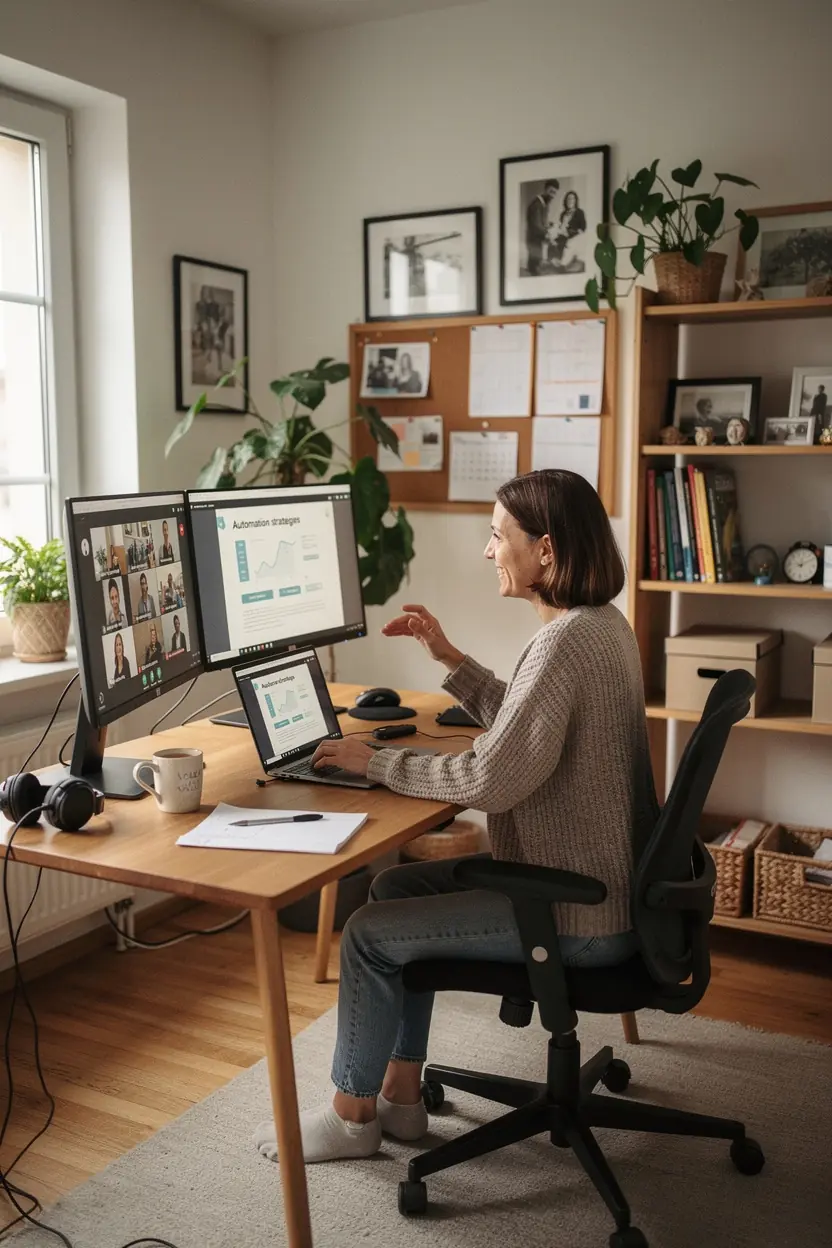 Modern office environment